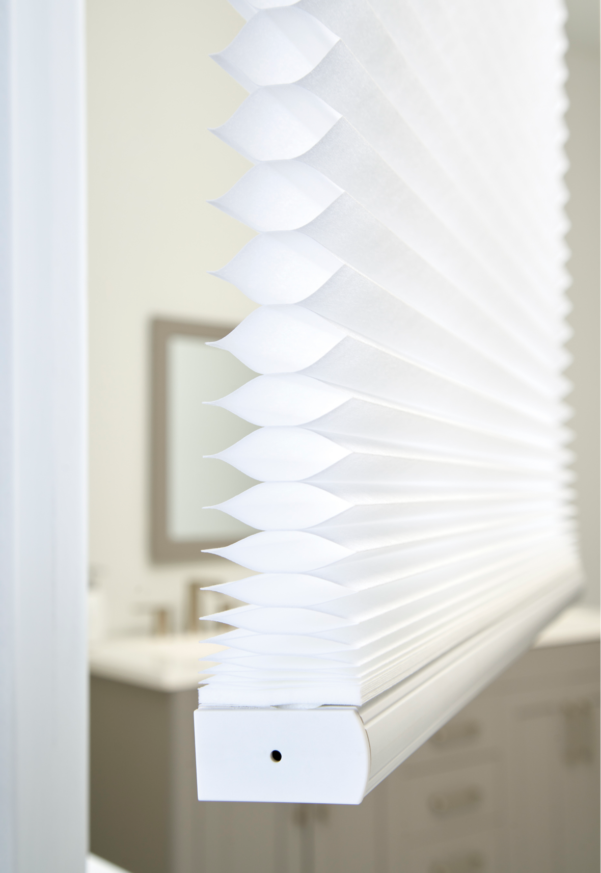 Elements® Express Cellular Shades Side View