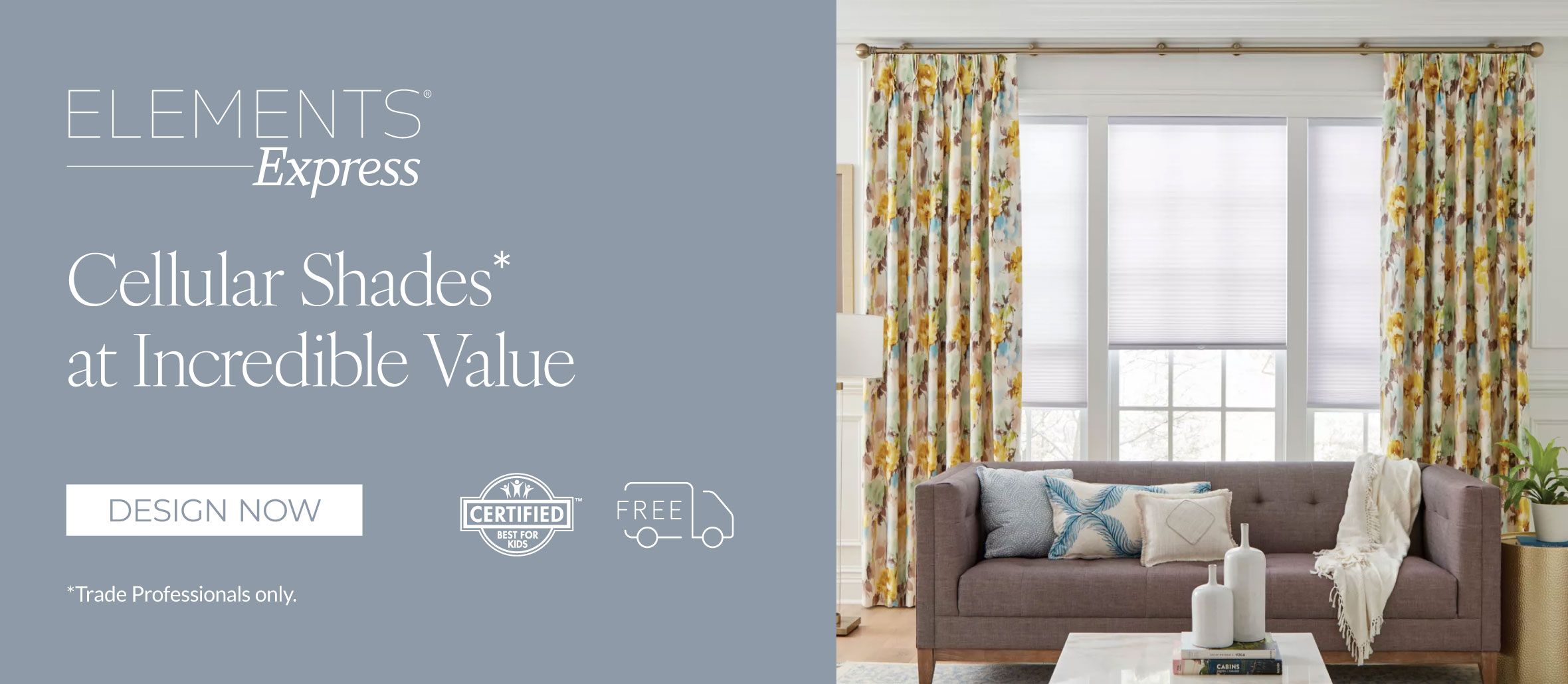 Elements Express Cellular Shades