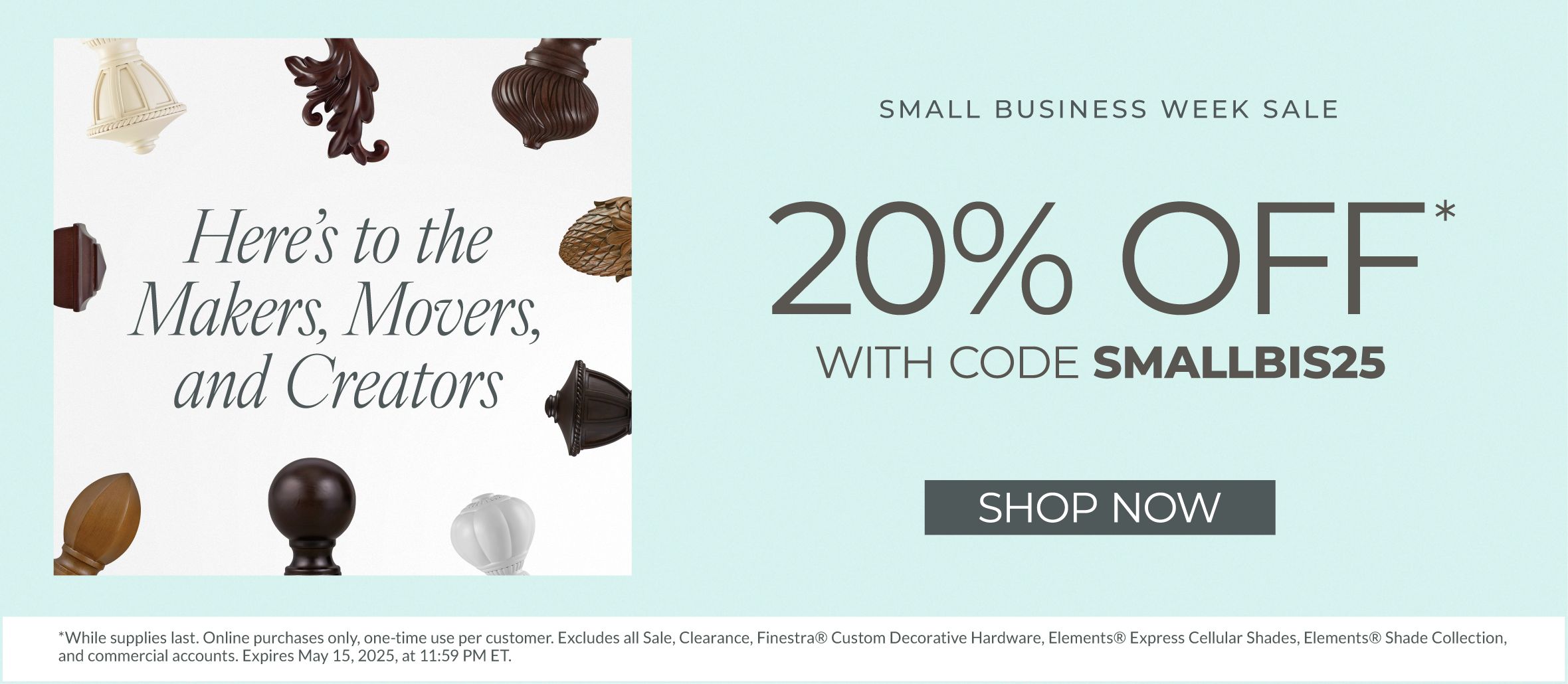 Small Business Week Sale – 20% OFF