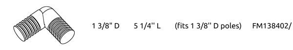 Elbow Bracket Dimensions