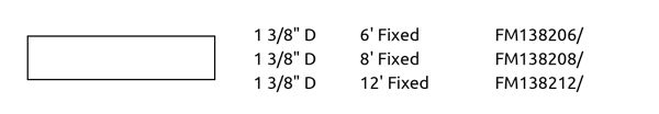 Fixed Pole Dimensions