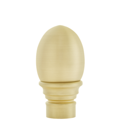 New 1 1/8" Egg Finial /SG