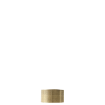 1 1/8" Plain End Cap /AB