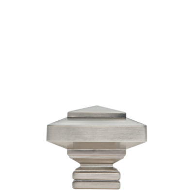 Stacked Square Finial Abode AriA Metal Hardware