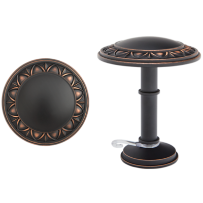 1 3/8" Bellaire Medallion Holdback /DRB