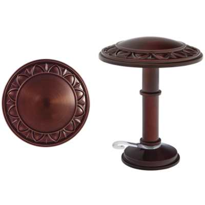 1 3/8" Bellaire Medallion Holdback /ORB