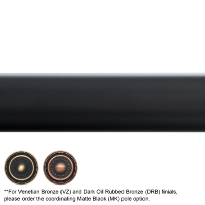 1 3/8" Fixed Pole 8' /MK