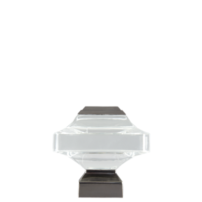 1 1/8" Beveled Glass Square /BBN