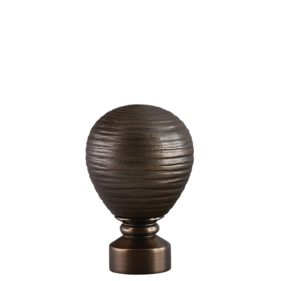 1 1/8" Contour Striated Ball /BZ