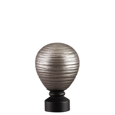 1 1/8" Contour Striated Ball /BN/MK