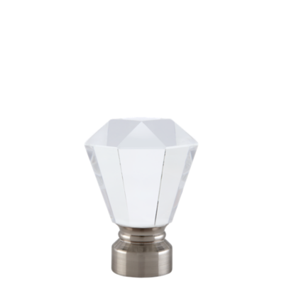 1 1/8" Deco Glass Trumpet /BN