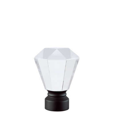 1 1/8" Deco Glass Trumpet /MK