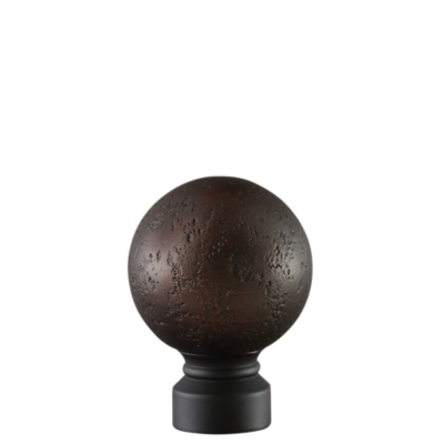 1 1/8" Rustic Forged Ball /AM/MK