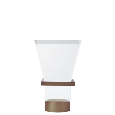 1 1/8" Acrylic Flute Finial /BZ