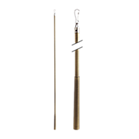 Metal Baton with Steel Clip - 36" /AB