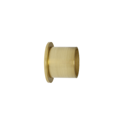1 1/8" Inside Mount for Fixed Pole, Brushed Brass