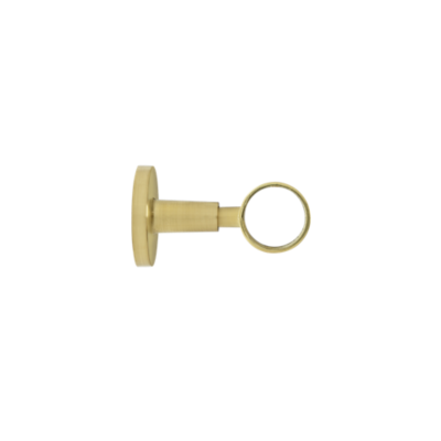 1 1/8" Orbital Bracket, Brushed Brass