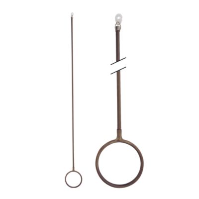 Handicap Exposed Metal Baton with Plastic Attachment 48" /BZ