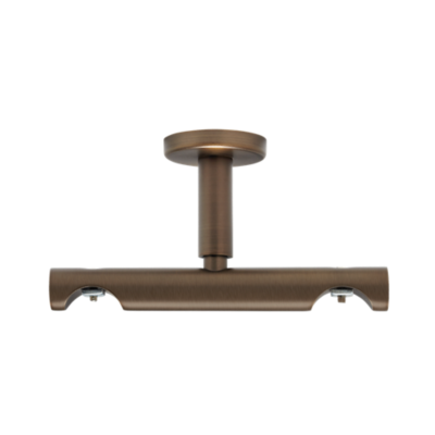1 1/8" H-Rail Double Ceiling Bracket /BZ