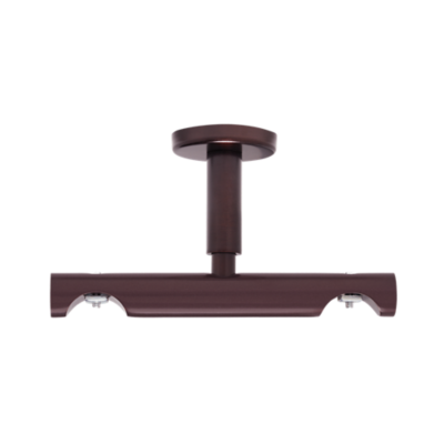 1 1/8" H-Rail Double Ceiling Bracket /ORB