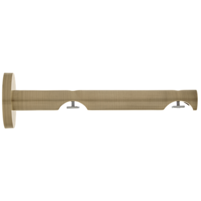 1 3/8" H-Rail Double Wall Bracket /AB