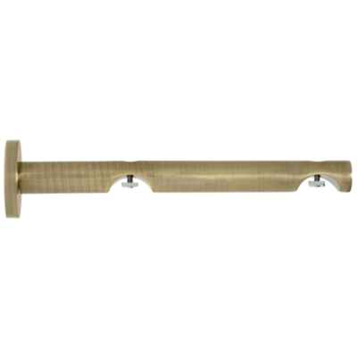 1 1/8" H-Rail Double Wall Bracket /AB