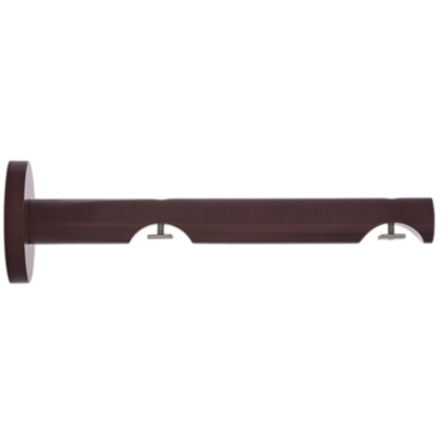 1 3/8" H-Rail Double Wall Bracket /ORB