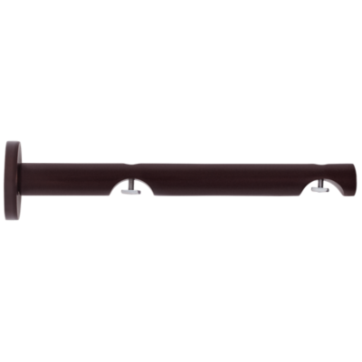 1 1/8" H-Rail Double Wall Bracket /ORB