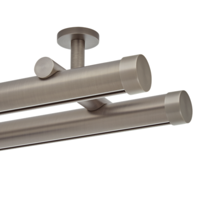 1 3/8" Double Rod Kit | Ceiling Mount 6' /AP
