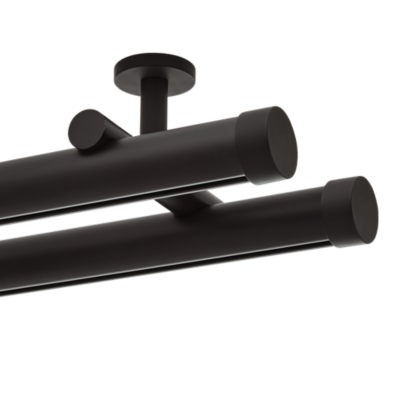 1 3/8" Double Rod Kit | Ceiling Mount 6' /MK