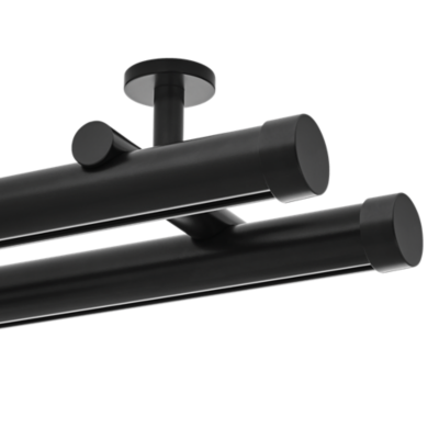 1 3/8" Double Rod Kit | Ceiling Mount 8' /SK
