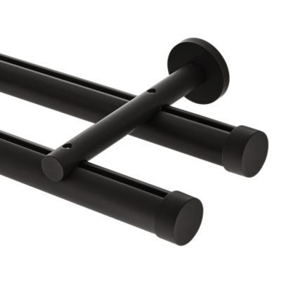 1 3/8" Double Rod Kit | Wall Mount 12' /MK