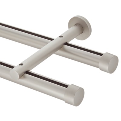 1 1/8" Double Rod Kit | Wall Mount 12' /SN