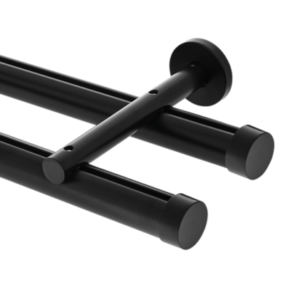 1 3/8" Double Rod Kit | Wall Mount 8' /SK