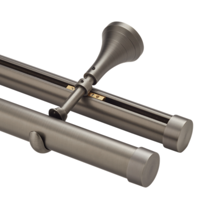 1 3/8" Mixed Double Rod Kit | Wall Mount 6' /AP