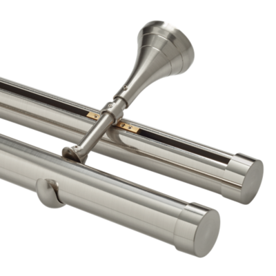 1 3/8" Mixed Double Rod Kit | Wall Mount 6' /PN
