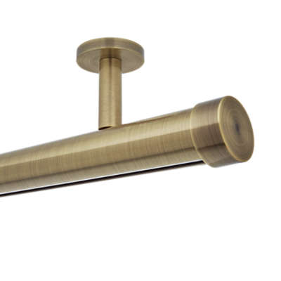 1 3/8" Single Rod Kit | Ceiling Mount 6' /AB