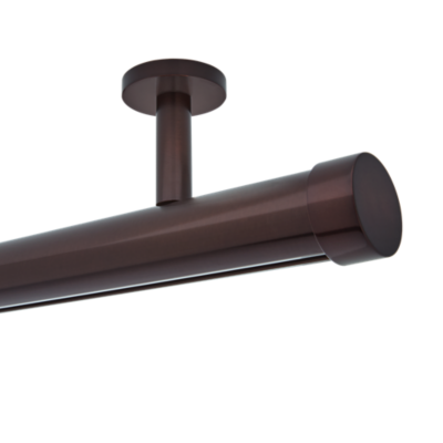1 3/8" Single Rod Kit | Ceiling Mount 6' /ORB