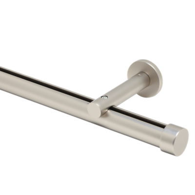 1 1/8" Single Rod Kits | Wall Mount 3 1/2" Projection 12' /SN