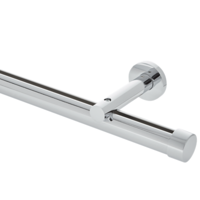 1 1/8" Single Rod Kits | Wall Mount 3 1/2" Projection 6' /CH