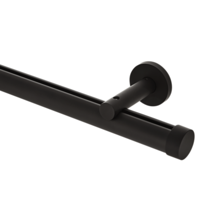 1 3/8" Single Rod Kits | Wall Mount 3 1/2" Projection 6' /MK
