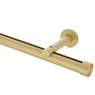 1 1/8" Single Rod Kits | Wall Mount 3 1/2" Projection 6' /SG