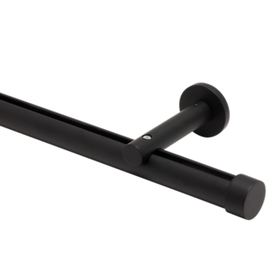 1 1/8" Single Rod Kits | Wall Mount 3 1/2" Projection 8' /MK