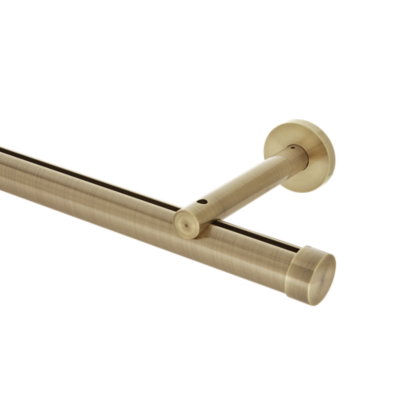 1 3/8" Single Rod Kits | Wall Mount 6" Projection 12' /AB