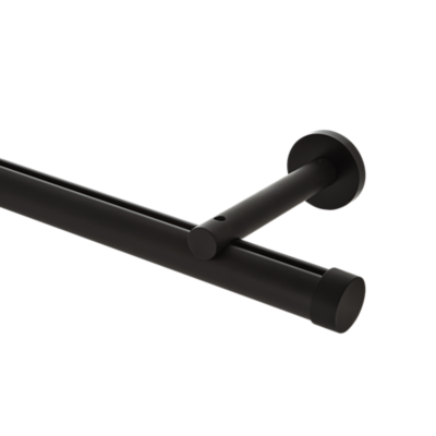 1 3/8" Single Rod Kits | Wall Mount 6" Projection 12' /MK