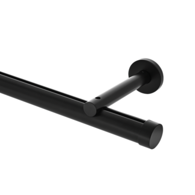 1 3/8" Single Rod Kits | Wall Mount 6" Projection 12' /SK