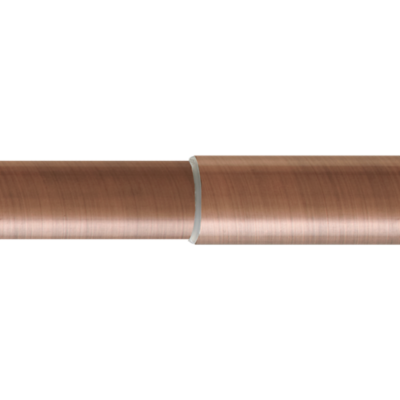 1 1/8" Telescoping Pole, Antique Copper