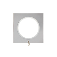 1 1/8" Square Ring with Eyelet /CH
