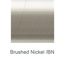 Brushed Nickel Finish
