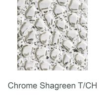 Chrome Shagreen Finish